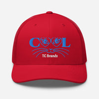 Cool Cat Curved Mesh Cap