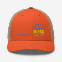 Crazy Horse Lady Curved Mesh Cap