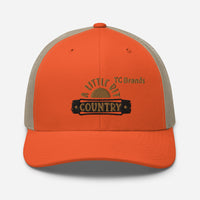 Little Bit Country Curved Mesh Cap