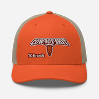 Cowboy Shit Curved Mesh Cap