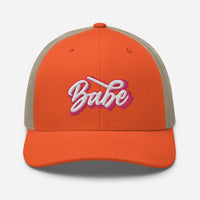 Babe Curved Mesh Cap