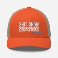 Sh*t Show Supervisor Curved Mesh Cap