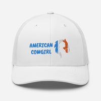 American Cowgirl Curved Mesh Cap