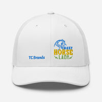 Crazy Horse Lady Curved Mesh Cap