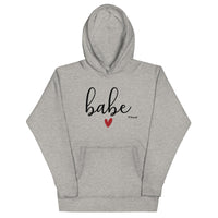 Babe Heart Unisex Hoodie