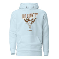 Too Country Skull Unisex Hoodie